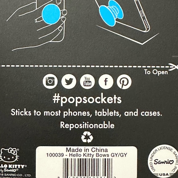Hello Kitty Popsocket - Picture 2 of 2